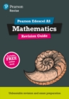 Pearson REVISE Edexcel AS Maths Revision Guideinc online edition - 2023 and 2024 exams - Book