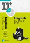 Pearson REVISE 11+ English Ten-Minute Tests for the 2023 and 2024 exams - Book