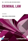 Law Express: Criminal Law - Book