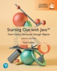 Starting Out with Java: From Control Structures through Objects, Global Edition - Book