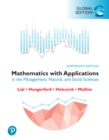 Mathematics with Applications in the Management, Natural and Social Sciences, Global Edition (Perpetual Access) - eBook