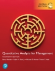 Quantitative Analysis for Management, Global Edition - Book
