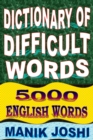Dictionary of Difficult Words: 5000 English Words - eBook