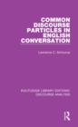Common Discourse Particles in English Conversation - eBook