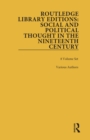 Routledge Library Editions: Social and Political Thought in the Nineteenth Century - eBook