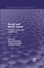 Social and Moral Values : Individual and Societal Perspectives - eBook
