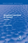American Literature in Context : 1865-1900 - eBook