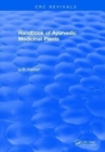 CRC Handbook of Ayurvedic Medicinal Plants - Book