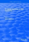 A Critical Appraisal of Viral Taxonomy - Book