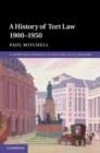 A History of Tort Law 1900–1950 - eBook