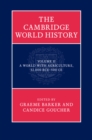 Cambridge World History: Volume 2, A World with Agriculture, 12,000 BCE-500 CE - eBook