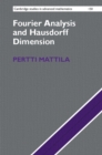 Fourier Analysis and Hausdorff Dimension - eBook