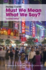 Must We Mean What We Say? : A Book of Essays - eBook