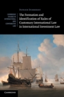 The Formation and Identification of Rules of Customary International Law in International Investment Law - Book