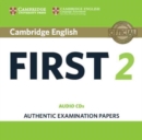 Cambridge English First 2 Audio CDs (2) : Authentic Examination Papers - Book