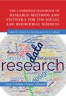 The Cambridge Handbook of Research Methods and Statistics for the Social and Behavioral Sciences : Volume 1: Building a Program of Research - Book