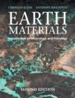 Earth Materials : Introduction to Mineralogy and Petrology - Book