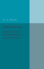 Optical Theories : Based on Lectures Delivered before the Calcutta University - Book