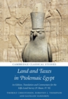 Land and Taxes in Ptolemaic Egypt : An Edition, Translation and Commentary for the Edfu Land Survey (P. Haun. IV 70) - Book
