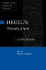Hegel's Philosophy of Spirit : A Critical Guide - Book