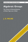 Algebraic Groups : The Theory of Group Schemes of Finite Type over a Field - eBook
