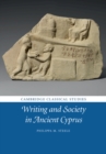 Writing and Society in Ancient Cyprus - eBook