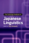 The Cambridge Handbook of Japanese Linguistics - eBook