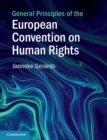 General Principles of the European Convention on Human Rights - eBook