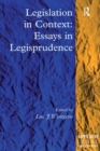 Legislation in Context: Essays in Legisprudence - eBook