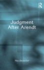 Judgment After Arendt - eBook