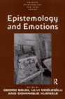 Epistemology and Emotions - eBook