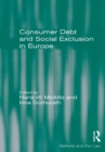Consumer Debt and Social Exclusion in Europe - eBook