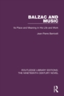 Balzac and Music : Its Place and Meaning in His Life and Work - eBook