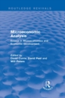 Microeconomic Analysis (Routledge Revivals) : Essays in Microeconomics and Economic Development - eBook