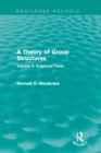 A Theory of Group Structures : Volume II: Empirical Tests - eBook