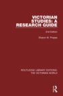 Victorian Studies : A Research Guide - eBook
