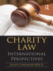 Charity Law : International Perspectives - eBook