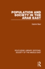 Population and Society in the Arab East - eBook