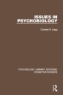 Issues in Psychobiology - eBook