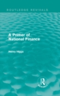 A Primer of National Finance - eBook
