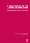 A Concordance to the Poems of John Keats - eBook