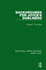 Backgrounds for Joyce's Dubliners - eBook