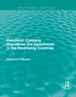 Petroleum Company Operations and Agreements in the Developing Countries - eBook
