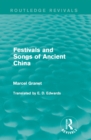 Festivals and Songs of Ancient China - eBook