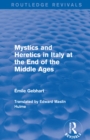 Mystics and Heretics in Italy at the End of the Middle Ages - eBook