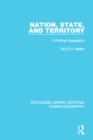 Nation, State and Territory : A Political Geography - eBook
