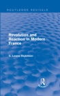 Revolution and Reaction in Modern France - eBook