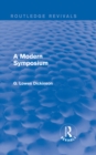 A Modern Symposium - eBook