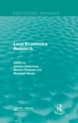 Land Economics Research - eBook