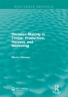 Decision Making in Timber Production, Harvest, and Marketing - eBook